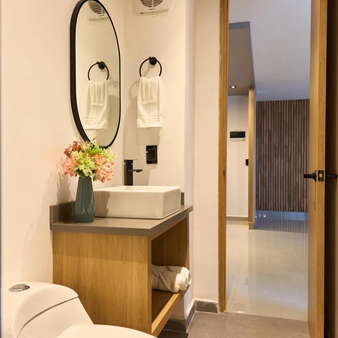 Apartman Elegant Cozy Suite Rosa Negra Stadio Medellín Kolumbia